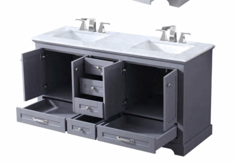 Fusion 60" Vanity - Radon India-- Fusion 60" Vanity-  Radon India