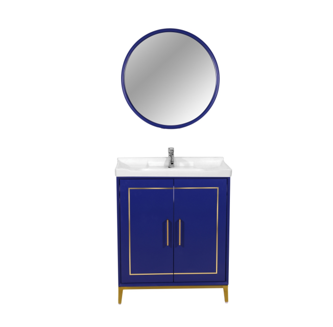 Elegant 24" & 30" Vanity - Royal Blue - Radon India-- Elegant 24" & 30" Vanity - Royal Blue-  Radon India