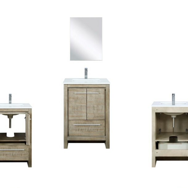 Walnut 30" Vanity - Radon India-- Walnut 30" Vanity-  Radon India