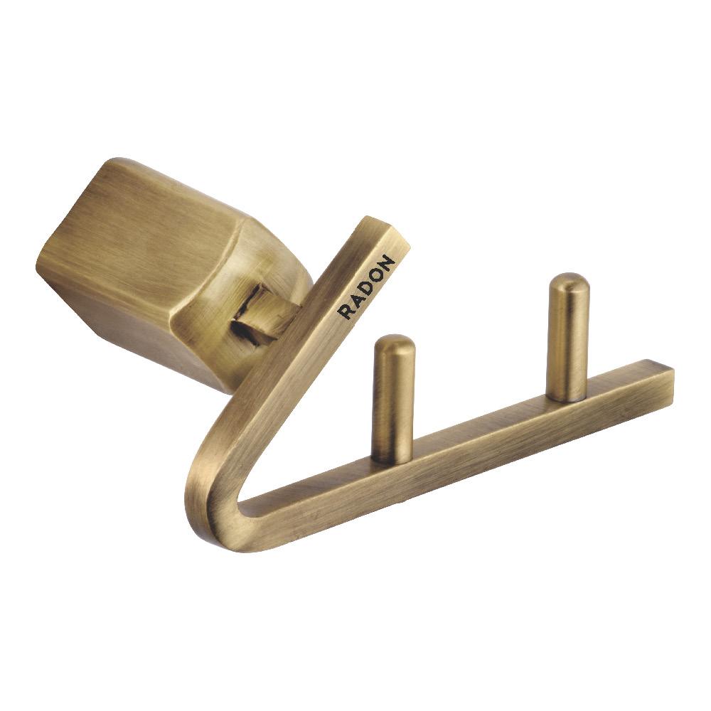 UNI BRASSO ROBE HOOK (BRASS) - Radon India-- UNI BRASSO ROBE HOOK (BRASS)-  Radon India