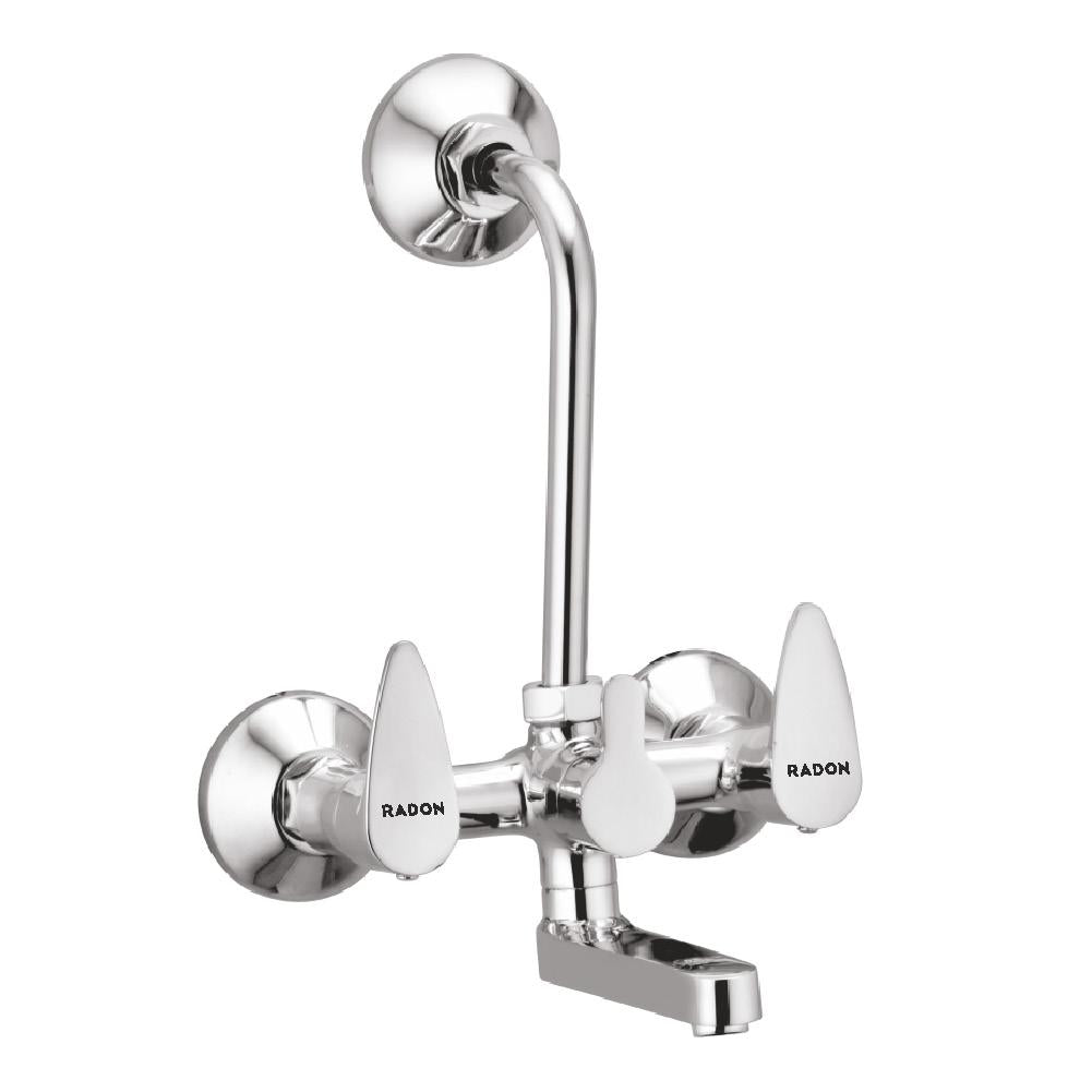VINNIE WALL MIXER TELEPHONIC WITH L-BEND (CHROME) - Radon India-- VINNIE WALL MIXER TELEPHONIC WITH L-BEND (CHROME)-  Radon India
