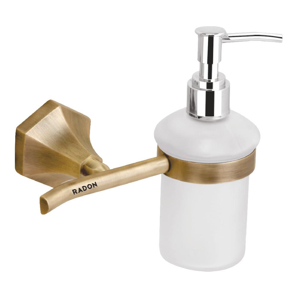 VINTAGE BRASSO LIQUID SOAP DISPENSER (BRASS) - Radon India-- VINTAGE BRASSO LIQUID SOAP DISPENSER (BRASS)-  Radon India