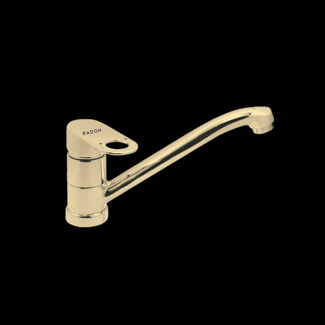AAURA TABLE MOUNTED SINK MIXER (GOLD) - Radon India-- AAURA TABLE MOUNTED SINK MIXER (GOLD)-  Radon India