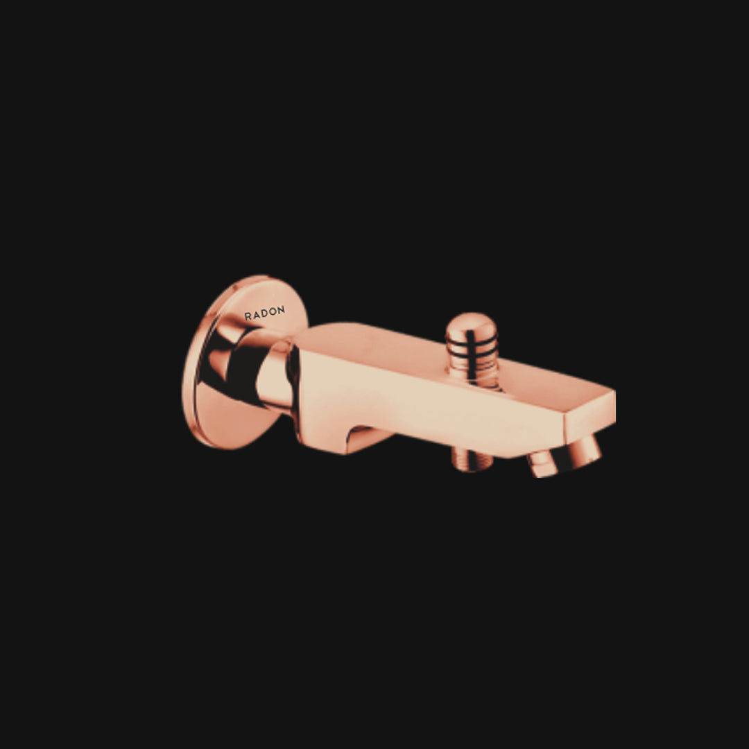 ARIC TIP-TON SPOUT WITH FLANGE (ROSE GOLD) - Radon India-- ARIC TIP-TON SPOUT WITH FLANGE (ROSE GOLD)-  Radon India