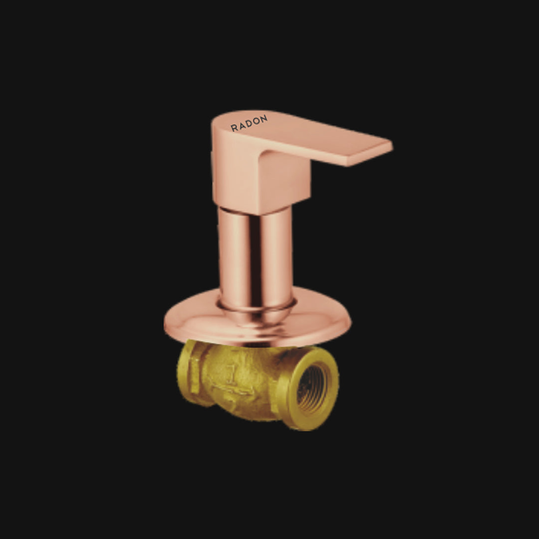 ARIC CONCEALED STOP COCK 15MM (ROSE GOLD) - Radon India-- ARIC CONCEALED STOP COCK 15MM (ROSE GOLD)-  Radon India