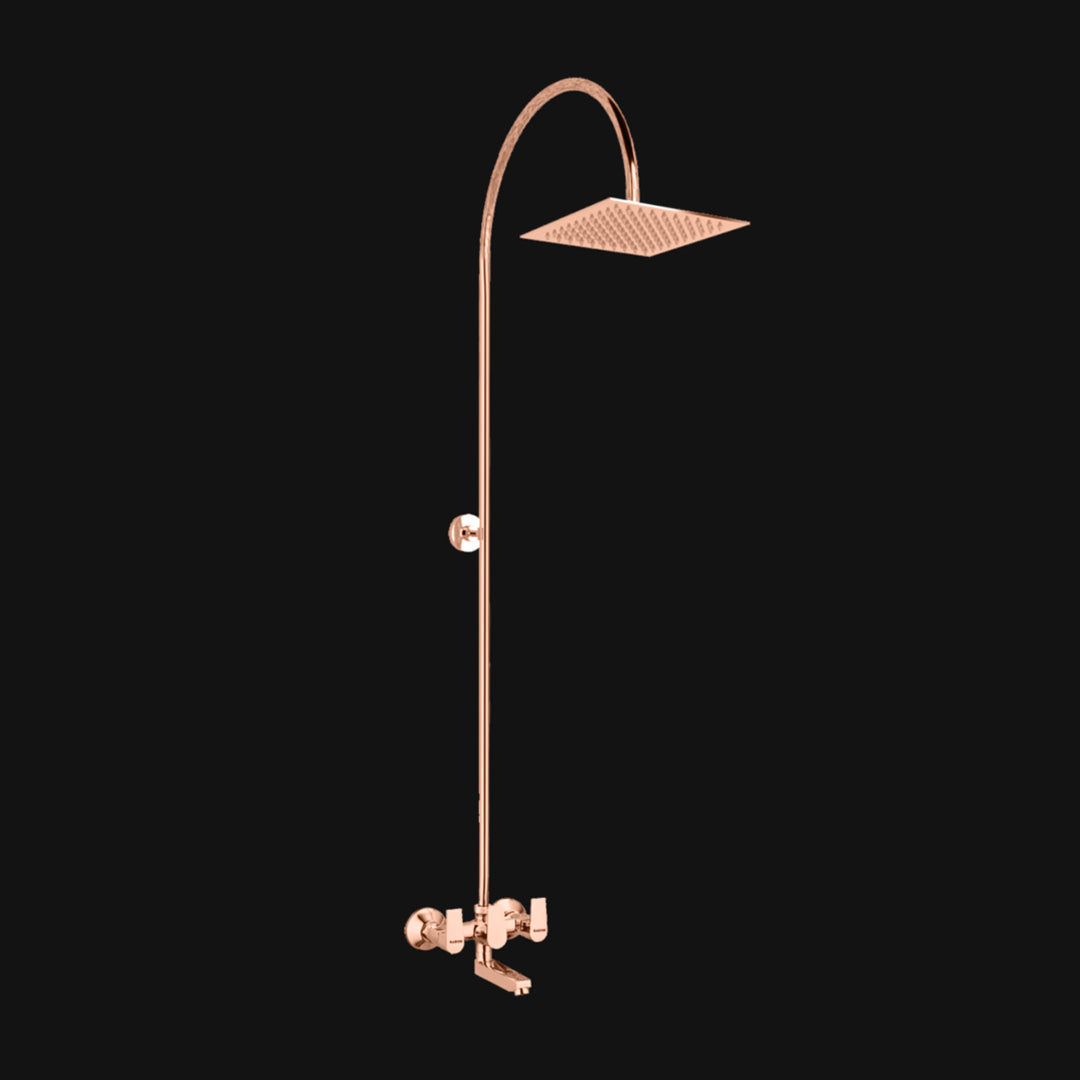 Gold Shower Column Roca Shower Column Rose Gold – Radon India