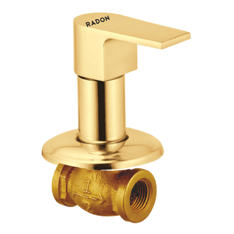 ARIC CONCEALED STOP COCK 15MM (GOLD)