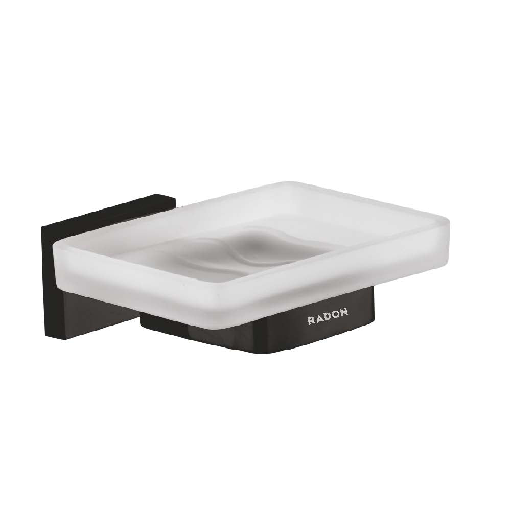 PICCOLO SOAP DISH (BLACK) - Radon India-- PICCOLO SOAP DISH (BLACK)-  Radon India