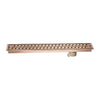 SPIRAL SHOWER CHANNEL DRAINER
