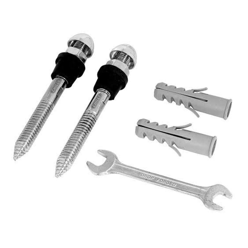 16MM BIDET BOLT SET  FOR WALL HUNG WC (WITH SPANNER)