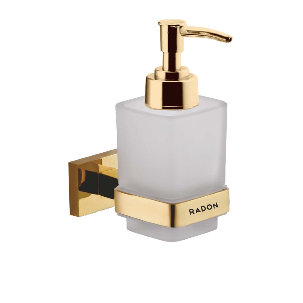 PICCOLO LIQUID SOAP DISPENSER (GOLD) - Radon India-- PICCOLO LIQUID SOAP DISPENSER (GOLD)-  Radon India