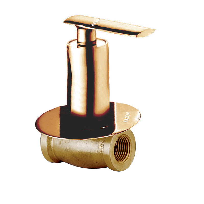 BENZ CONCEALED STOP COCK 20MM (GOLD)