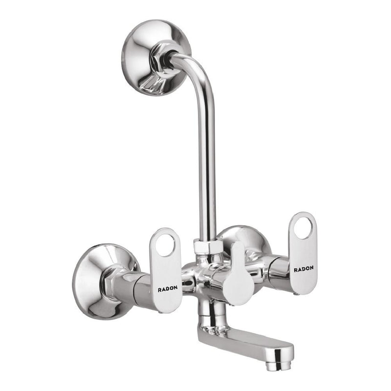 AAURA WALL MIXER TELEPHONIC WITH L-BEND (CHROME)