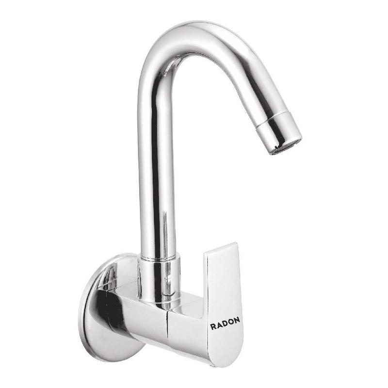 ARIC SINK COCK WITH FLANGE (CHROME)