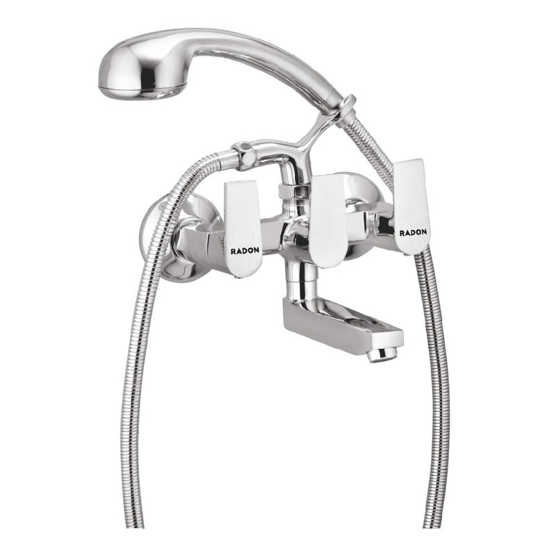ARIC WALL MIXER TELEPHONIC WITH CRUTCH (CHROME)