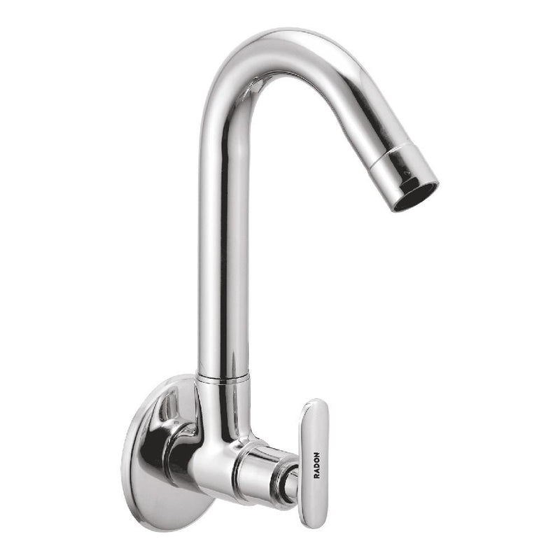 CASA SINK COCK WITH FLANGE (CHROME)