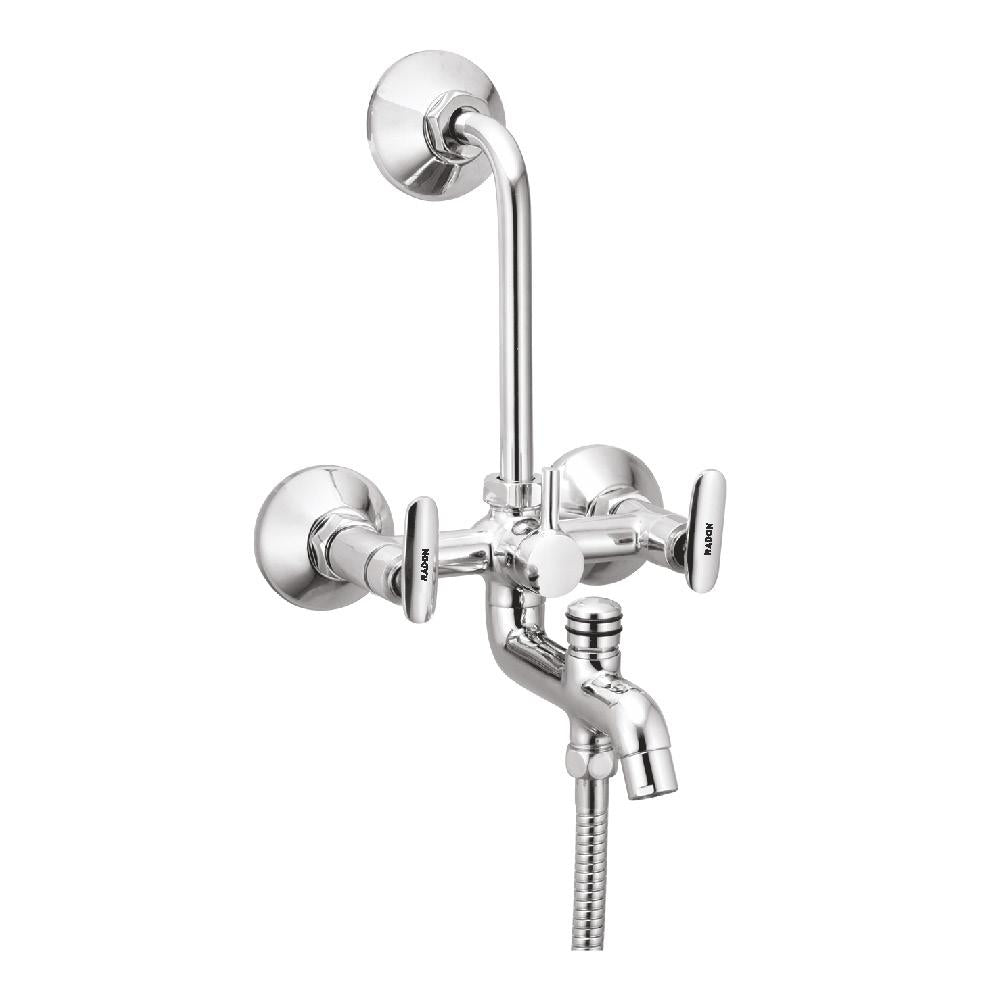 CASA WALL MIXER 3 IN 1 (CHROME) - Radon India-- CASA WALL MIXER 3 IN 1 (CHROME)-  Radon India