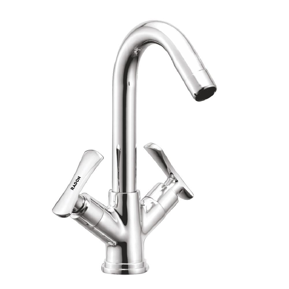 EIGHT CENTER HOLE BASIN MIXER (CHROME) - Radon India-- EIGHT CENTER HOLE BASIN MIXER (CHROME)-  Radon India