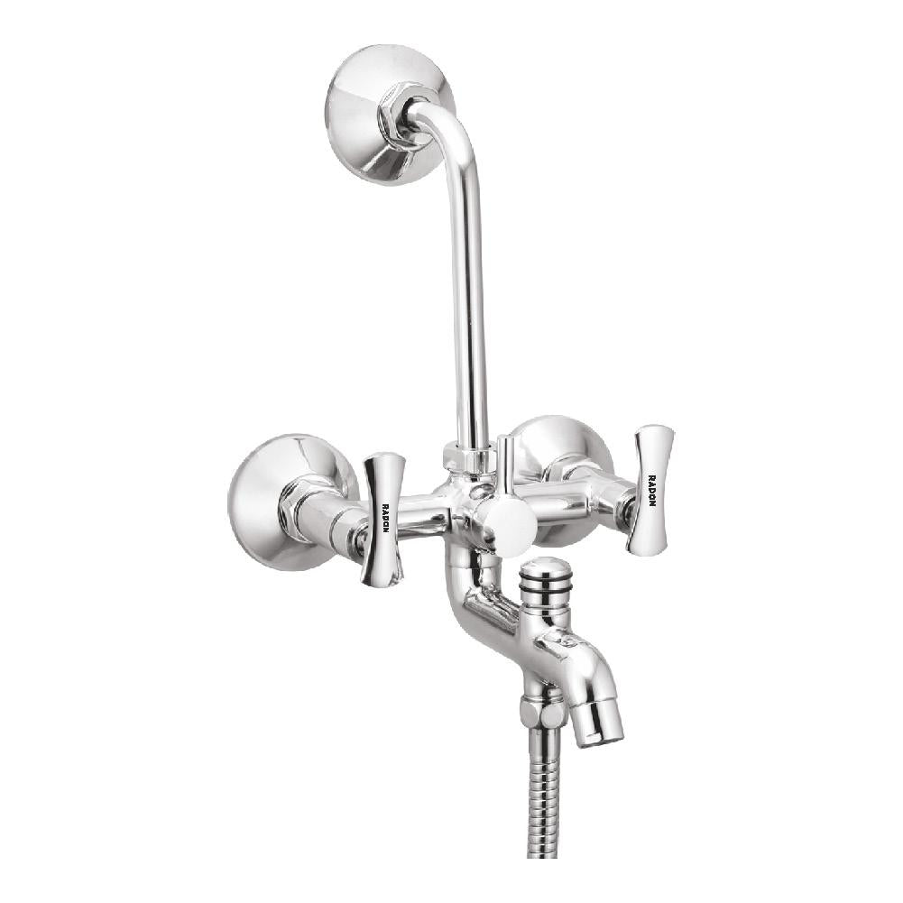 EIGHT WALL MIXER 3 IN 1 (CHROME) - Radon India-- EIGHT WALL MIXER 3 IN 1 (CHROME)-  Radon India