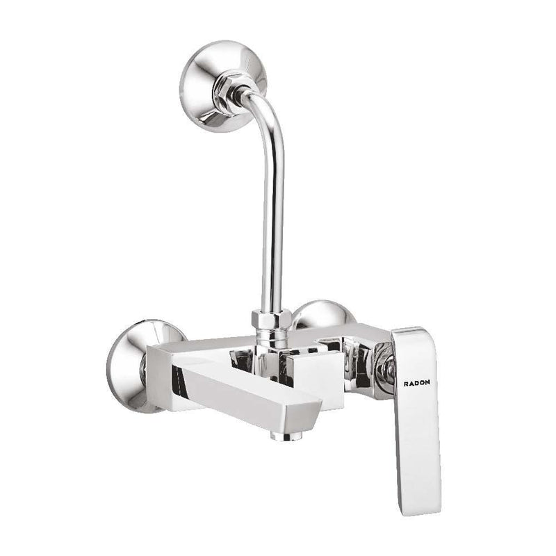 GRANDE SINGLE LEVER WALL MIXER WITH L-BEND (CHROME)