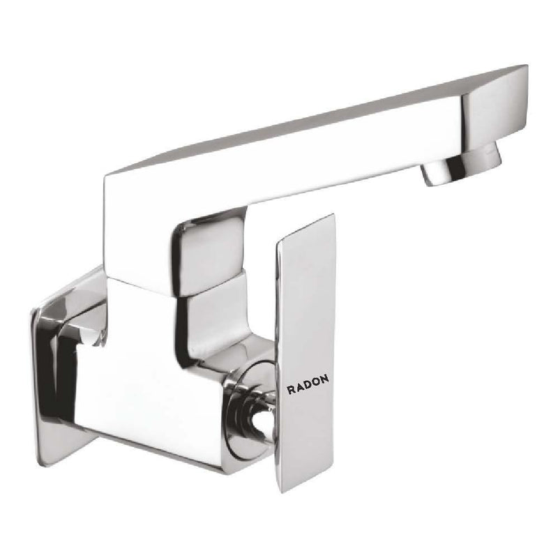 GRANDE SINK COCK WITH FLANGE (CHROME)