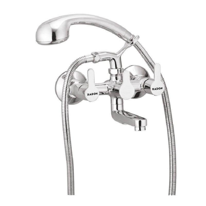 OPEL WALL MIXER TELEPHONIC WITH CRUTCH (CHROME)