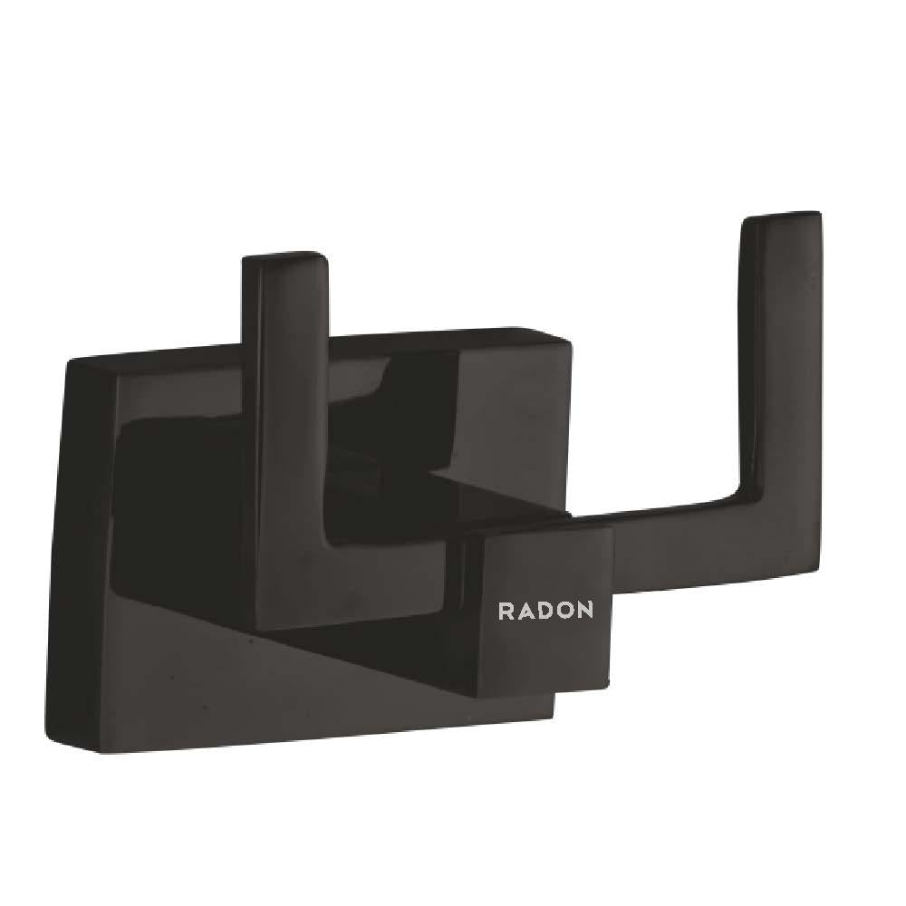 PICCOLO ROBE HOOK (BLACK) - Radon India-- PICCOLO ROBE HOOK (BLACK)-  Radon India