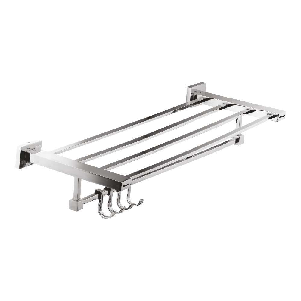 PICCOLO TOWEL RACK 18 INCH (CHROME) - Radon India-- PICCOLO TOWEL RACK 18 INCH (CHROME)-  Radon India