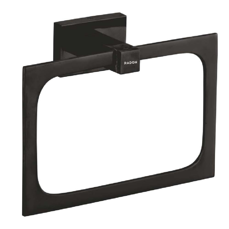 PICCOLO TOWEL RING (BLACK) - Radon India-- PICCOLO TOWEL RING (BLACK)-  Radon India