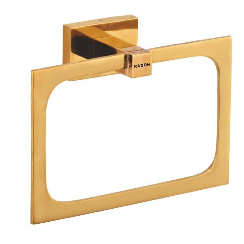 PICCOLO TOWEL RING (GOLD) - Radon India-- PICCOLO TOWEL RING (GOLD)-  Radon India