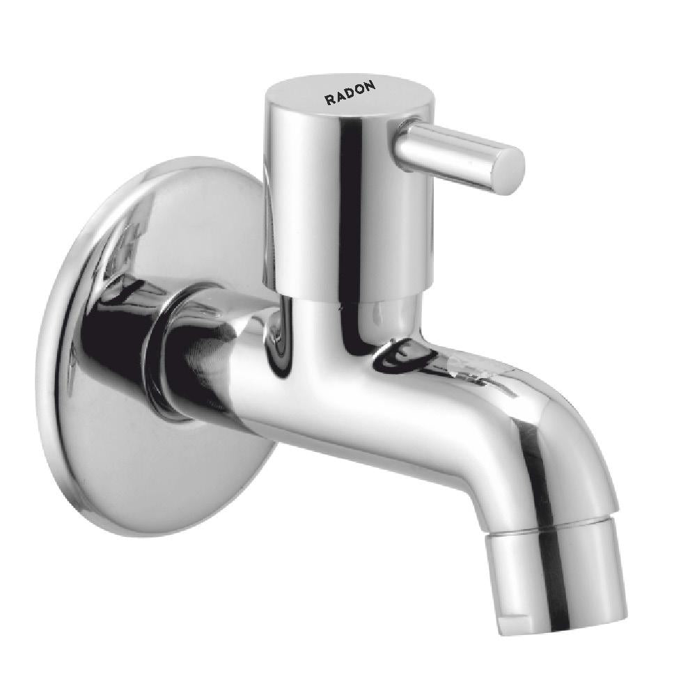 REVA BIB COCK WITH FLANGE (CHROME) - Radon India-- REVA BIB COCK WITH FLANGE (CHROME)-  Radon India