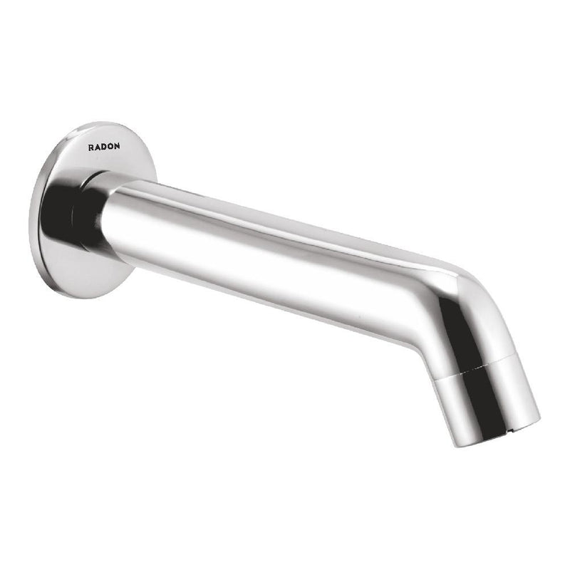 REVA PLAIN SPOUT WITH FLANGE (CHROME) - Radon India-- REVA PLAIN SPOUT WITH FLANGE (CHROME)-  Radon India