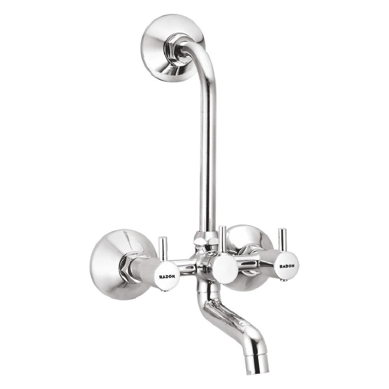 REVA WALL MIXER TELEPHONIC WITH L-BEND PROJECT (CHROME)