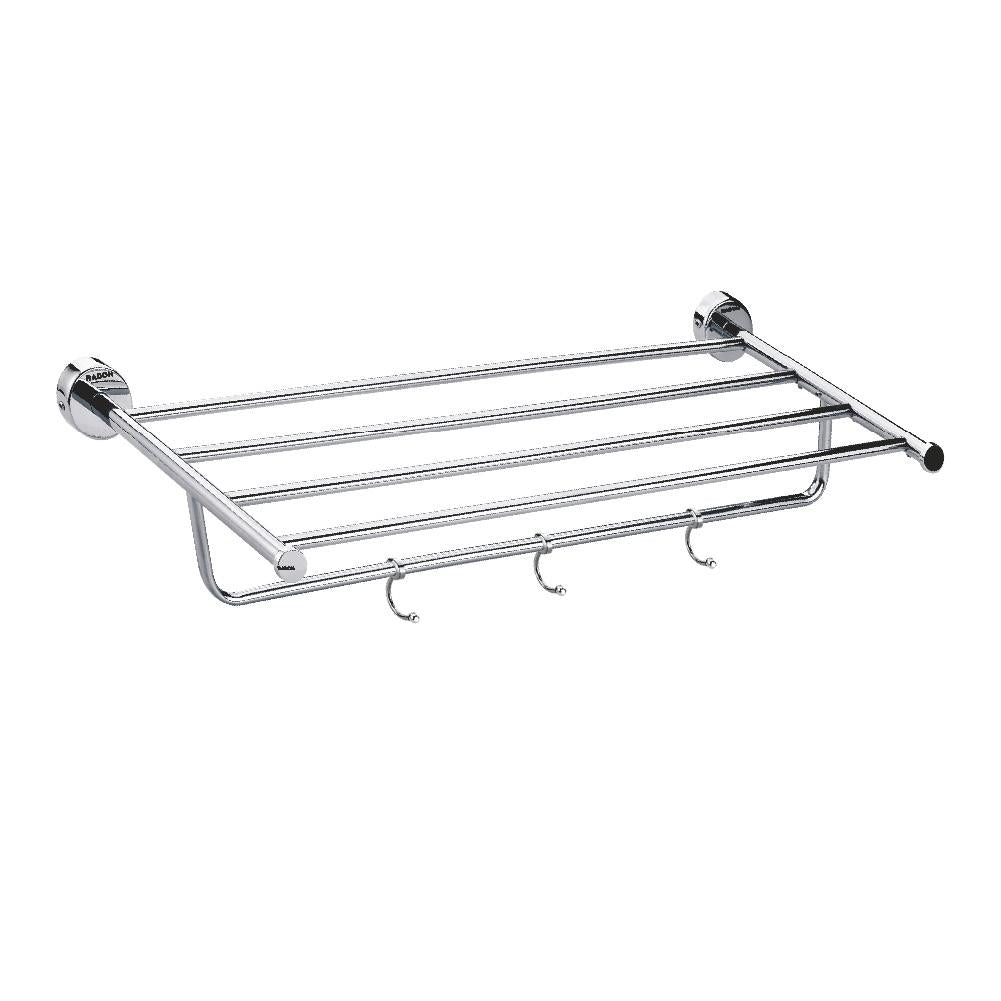 RUBINO TOWEL RACK 18 INCH (CHROME) - Radon India-- RUBINO TOWEL RACK 18 INCH (CHROME)-  Radon India