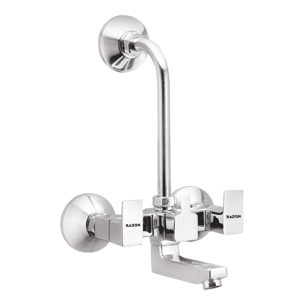 SAVI WALL MIXER TELEPHONIC WITH L-BEND (CHROME) - Radon India-- SAVI WALL MIXER TELEPHONIC WITH L-BEND (CHROME)-  Radon India