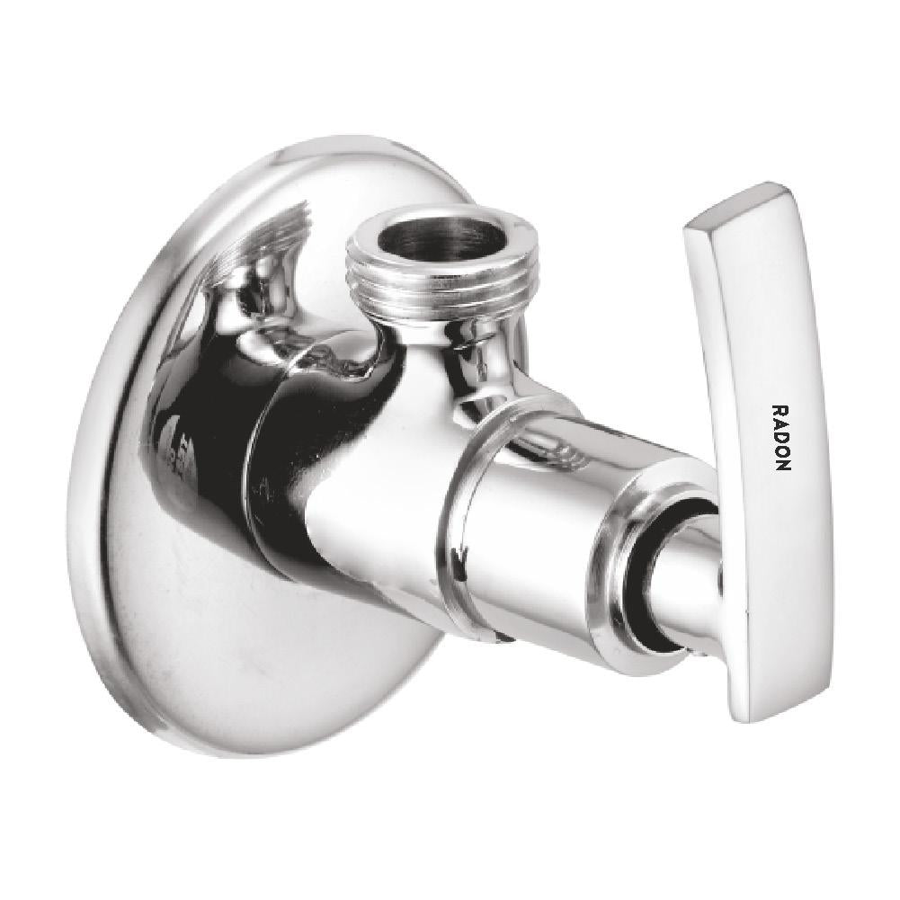 SPICE ANGLE COCK WITH FLANGE (CHROME) - Radon India-- SPICE ANGLE COCK WITH FLANGE (CHROME)-  Radon India