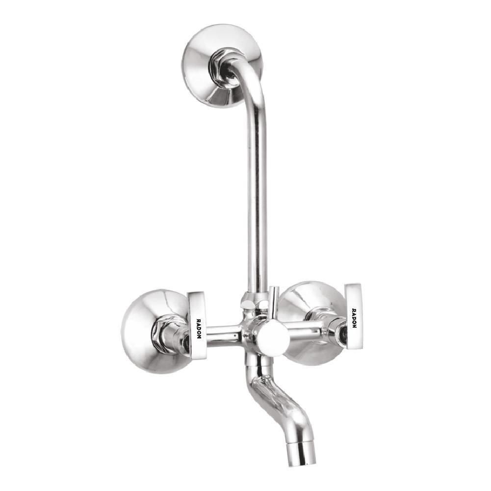 SPICE WALL MIXER TELEPHONIC WITH L-BEND (CHROME) - Radon India-- SPICE WALL MIXER TELEPHONIC WITH L-BEND (CHROME)-  Radon India