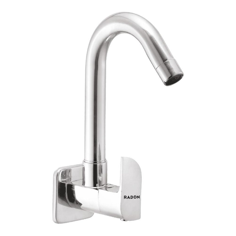 STYLO SINK COCK WITH FLANGE (CHROME)