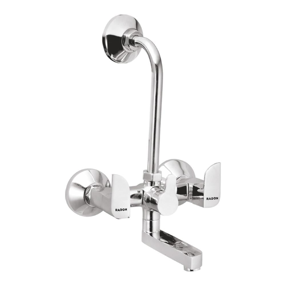 STYLO WALL MIXER TELEPHONIC WITH L-BEND (CHROME) - Radon India-- STYLO WALL MIXER TELEPHONIC WITH L-BEND (CHROME)-  Radon India