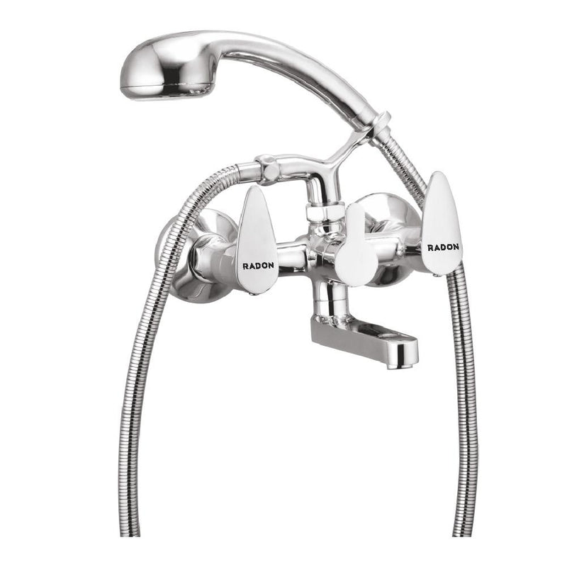 VINNIE WALL MIXER TELEPHONIC WITH CRUTCH (CHROME)