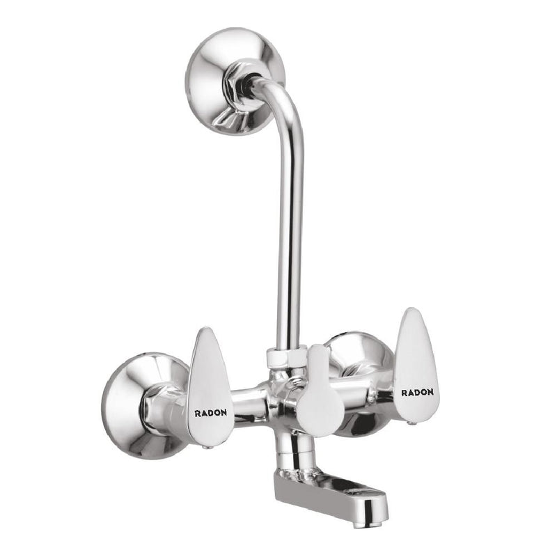 VINNIE WALL MIXER TELEPHONIC WITH L-BEND (CHROME)
